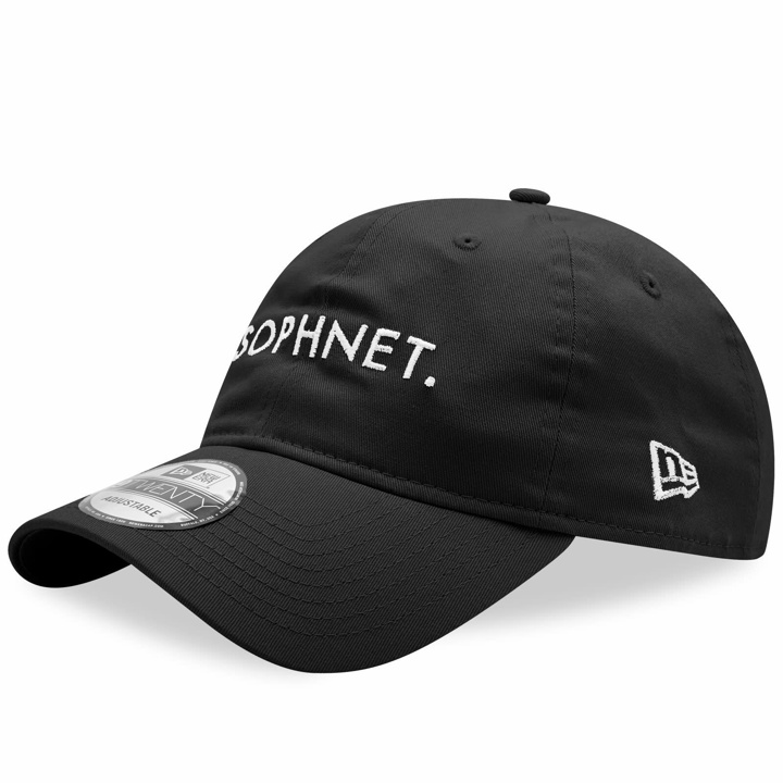 Photo: SOPHNET. Men's New Era 9Twenty Logo Cap in Black