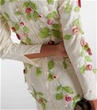 Markarian Avelina embroidered cotton lace midi dress
