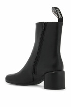 CAMPER smooth leather niki ankle boots Black