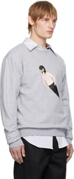 WACKO MARIA Gray Crewneck Sweatshirt