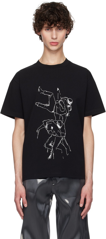 Photo: HELIOT EMIL Black Shelter T-Shirt