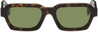RETROSUPERFUTURE Tortoiseshell Caro Sunglasses