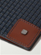 Serapian - Logo-Embossed Coated-Canvas and Leather Cardholder