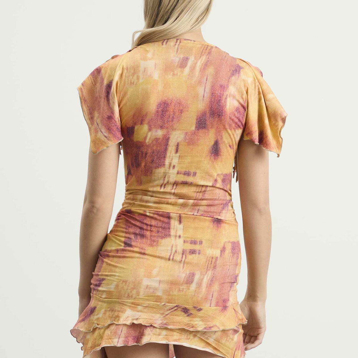 Isabel Marant Women's Janick Mini Dress in Orange