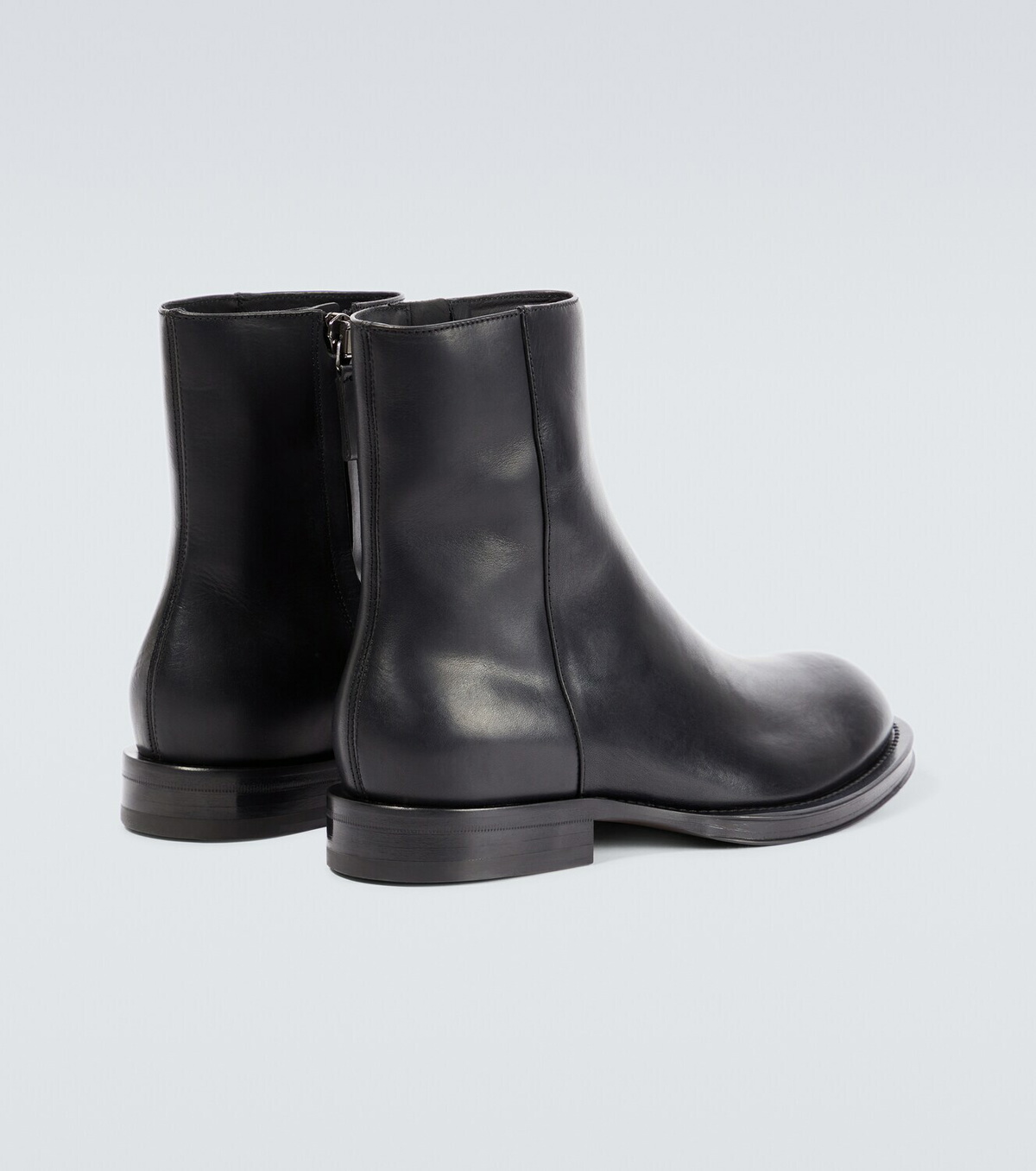 Lanvin Medley leather ankle boots