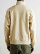 Carhartt WIP - American Script Cotton-Blend Jersey Half-Zip Sweatshirt - Neutrals