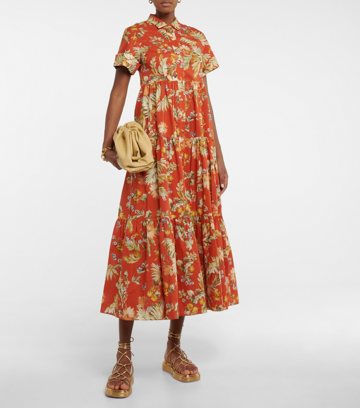 chinese dress ladies Erdem // Black & Multicolour Floral Jersey Maxi Dress  VSP Consignment