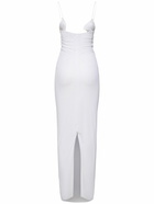 CHRISTOPHER ESBER Molded Venus Sheer Jersey Midi Dress