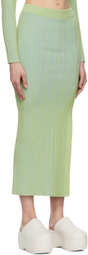 Anna Quan Green Sophie Midi Skirt