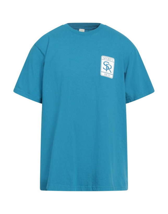 Photo: Sporty & Rich Mens T-shirt Turquoise