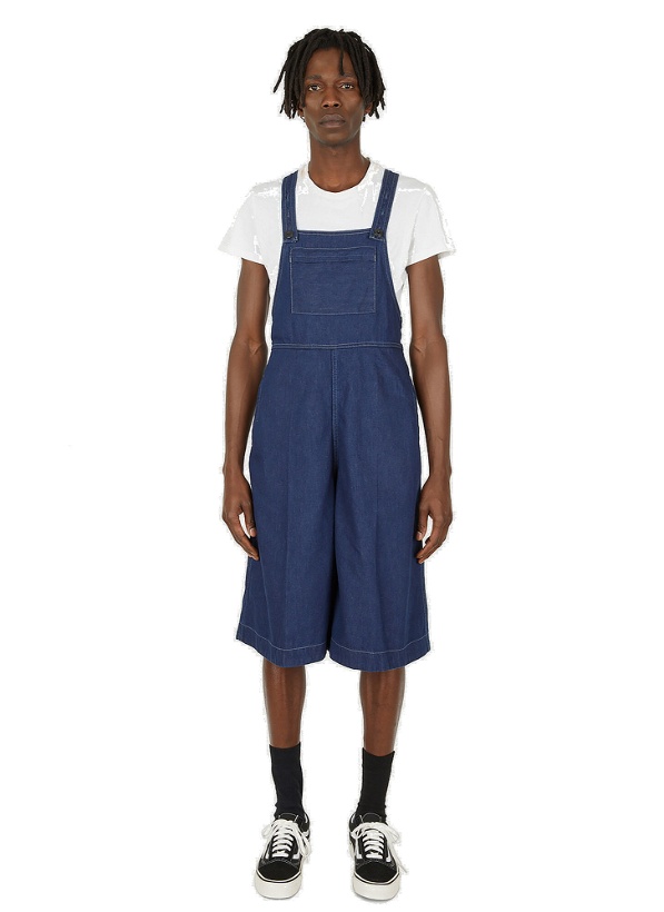 Photo: Bib and Brace Dungaree Jeans in Blue