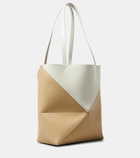 Loewe Puzzle Fold leather tote bag