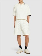 GUCCI Light Felted Cotton Jersey Shorts