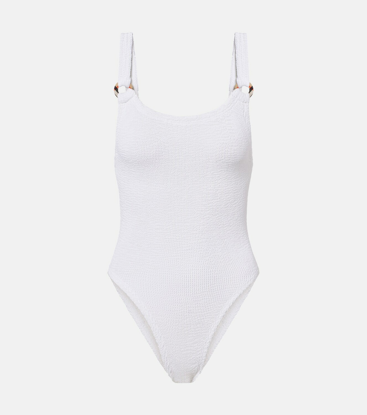 Burberry x Hunza G Domino Burberry Check swimsuit