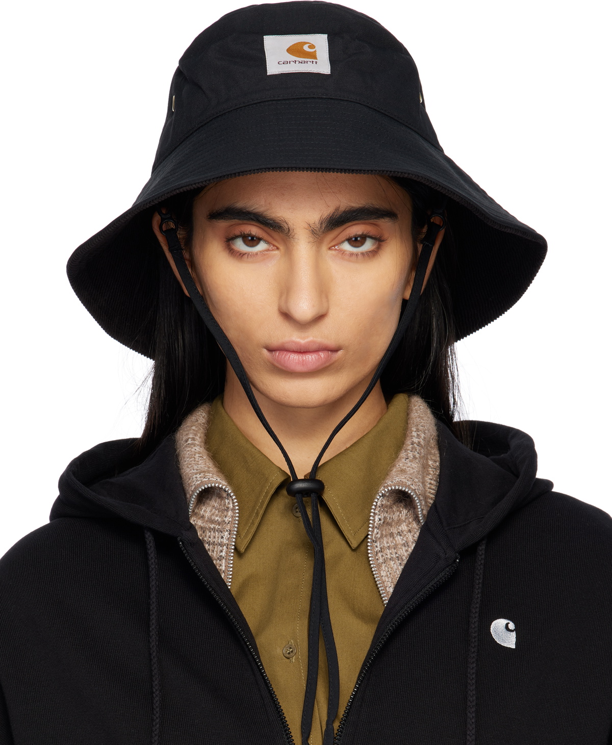Carhartt Work In Progress Black Ashley Bucket Hat Carhartt WIP