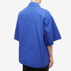 Off-White Men's BOOKISH FLOWER UTILITY SHIRT in Blue