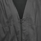 Homme Plissé Issey Miyake Men's Pleated Tech Vest in Black