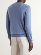 Canali - Wool Sweater - Blue