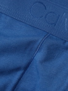 Calvin Klein Underwear - Stretch-Cotton Boxer Briefs - Blue