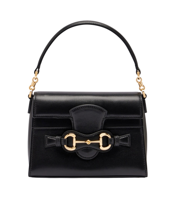 Photo: Gucci Horsebit Duomo Small leather top handle bag
