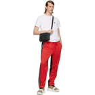 Burberry Red and Black Enton Track Pants