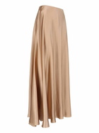 Ermanno Scervino Silk Midi Skirt
