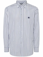 ETRO Striped Logo Cotton Shirt