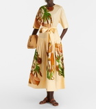 Ulla Johnson Aniline printed cotton midi dress