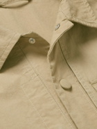 Valstar - Cotton-Blend Canvas Overshirt - Neutrals