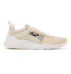 McQ Alexander McQueen - Gishiki Pro Rubber-Trimmed Suede, Mesh and Ripstop Sneakers - Neutrals