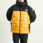 The North Face Men's Summit Series Himalayan Down Parka Jacket in Summit Gold/Tnf Black