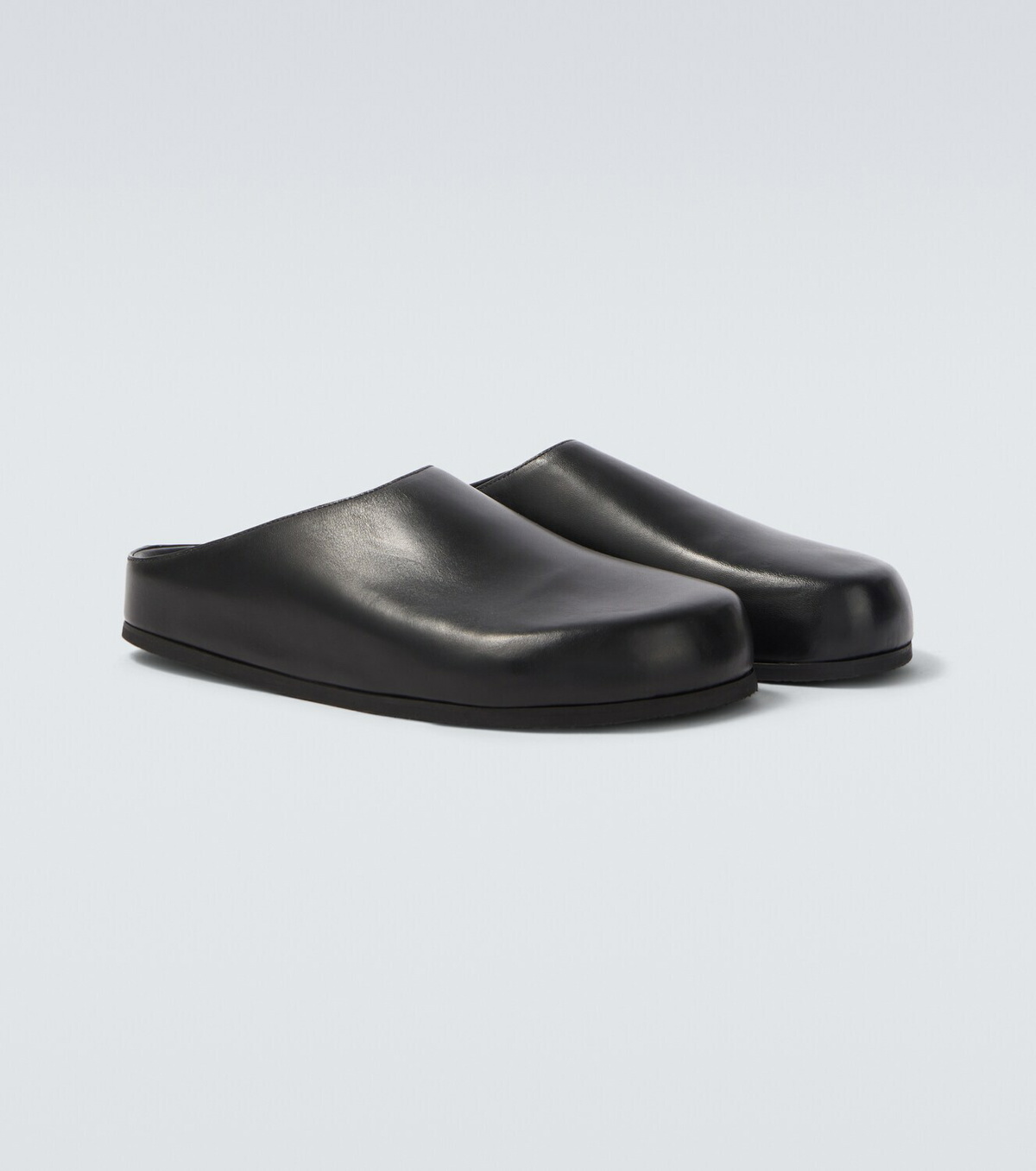Studio Nicholson Wearing leather mules