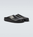 Studio Nicholson Wearing leather mules