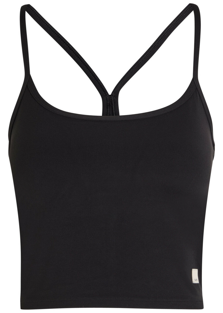 Vuori All The Feels Stretch-jersey Tank Black