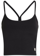 Vuori All The Feels Stretch-jersey Tank Black