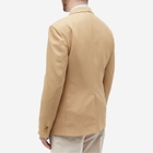 Gucci Men's Tape Logo Blazer in Camel