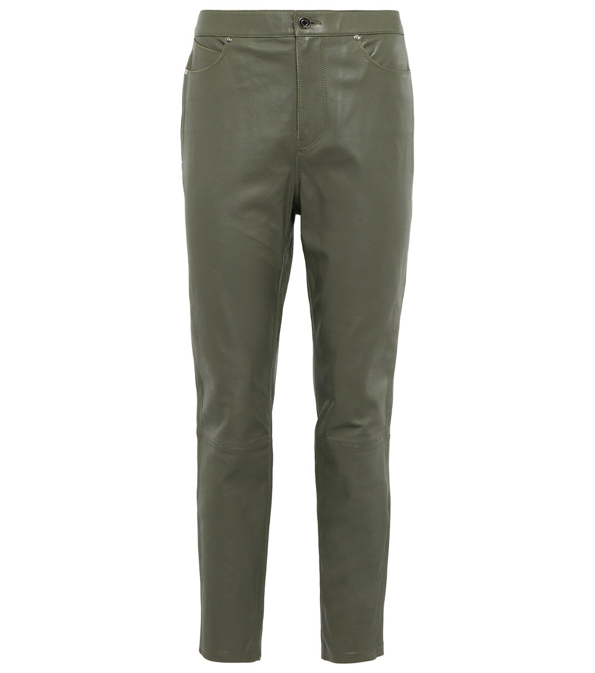 Rta - Manuela high-rise leather pants