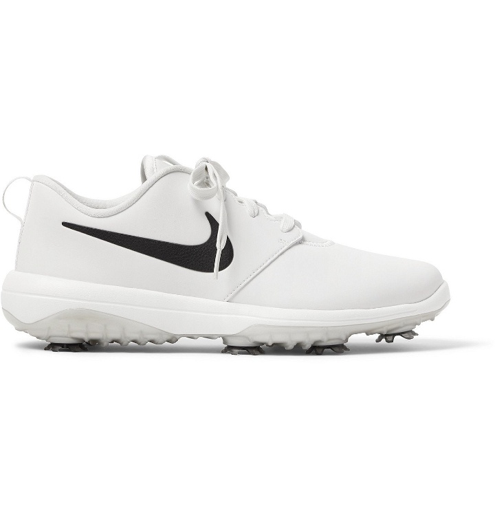Photo: Nike Golf - Roshe G Tour Faux Leather Golf Shoes - White