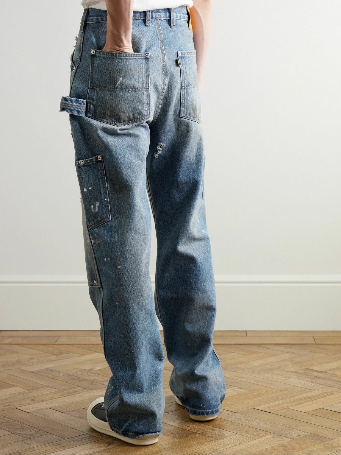 Gallery Dept. - Branko Carpenter Straight-Leg Distressed Jeans