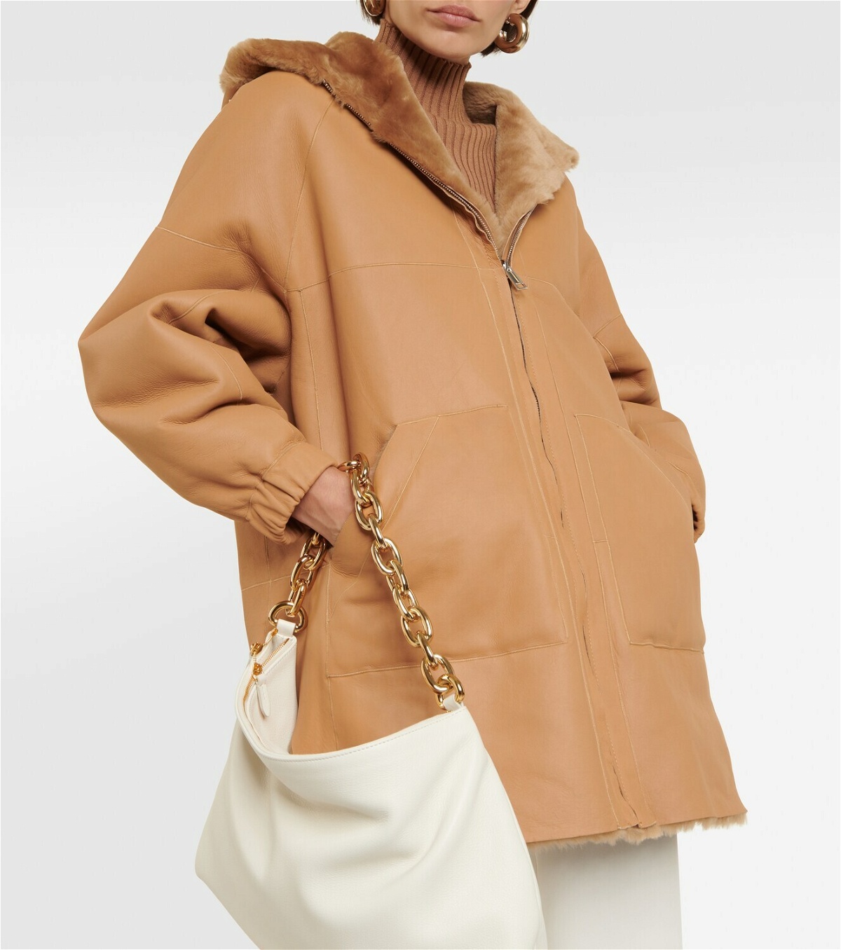 Blancha Reversible shearling jacket