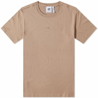 Adidas Men's Essential Logo T-Shirt in Chalky Brown