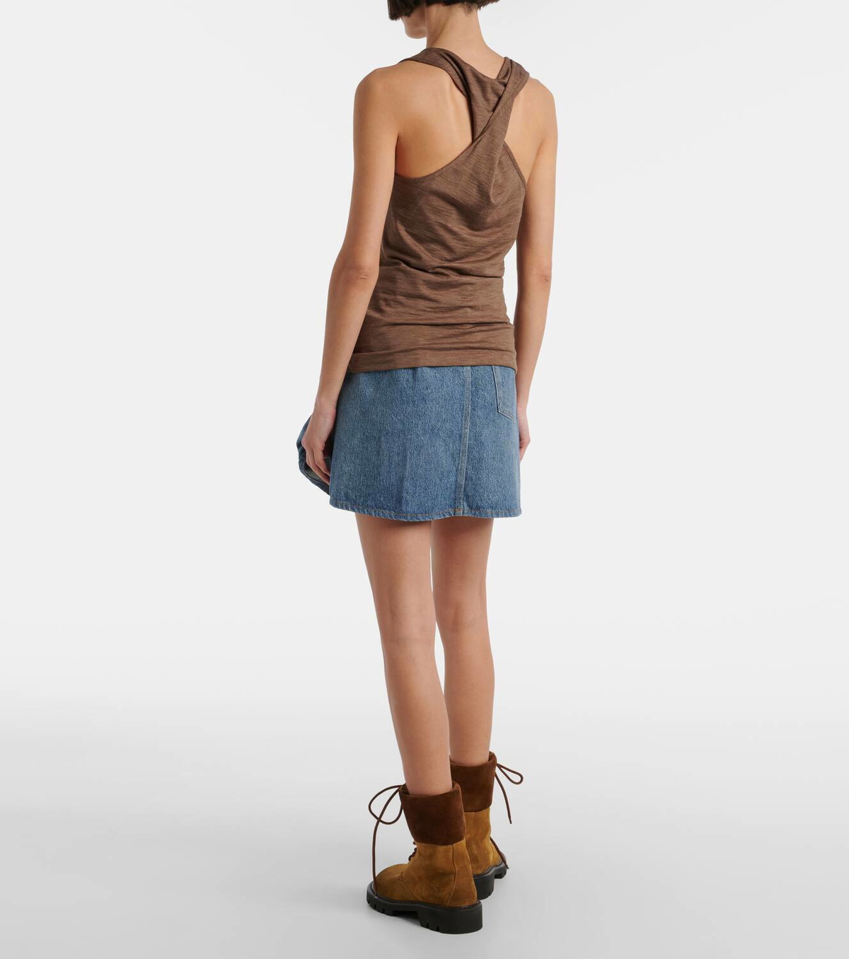 Loewe Anagram wool-blend tank top