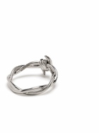 Stephen Webster 18K White Gold Forget Me Knot Diamond Ring