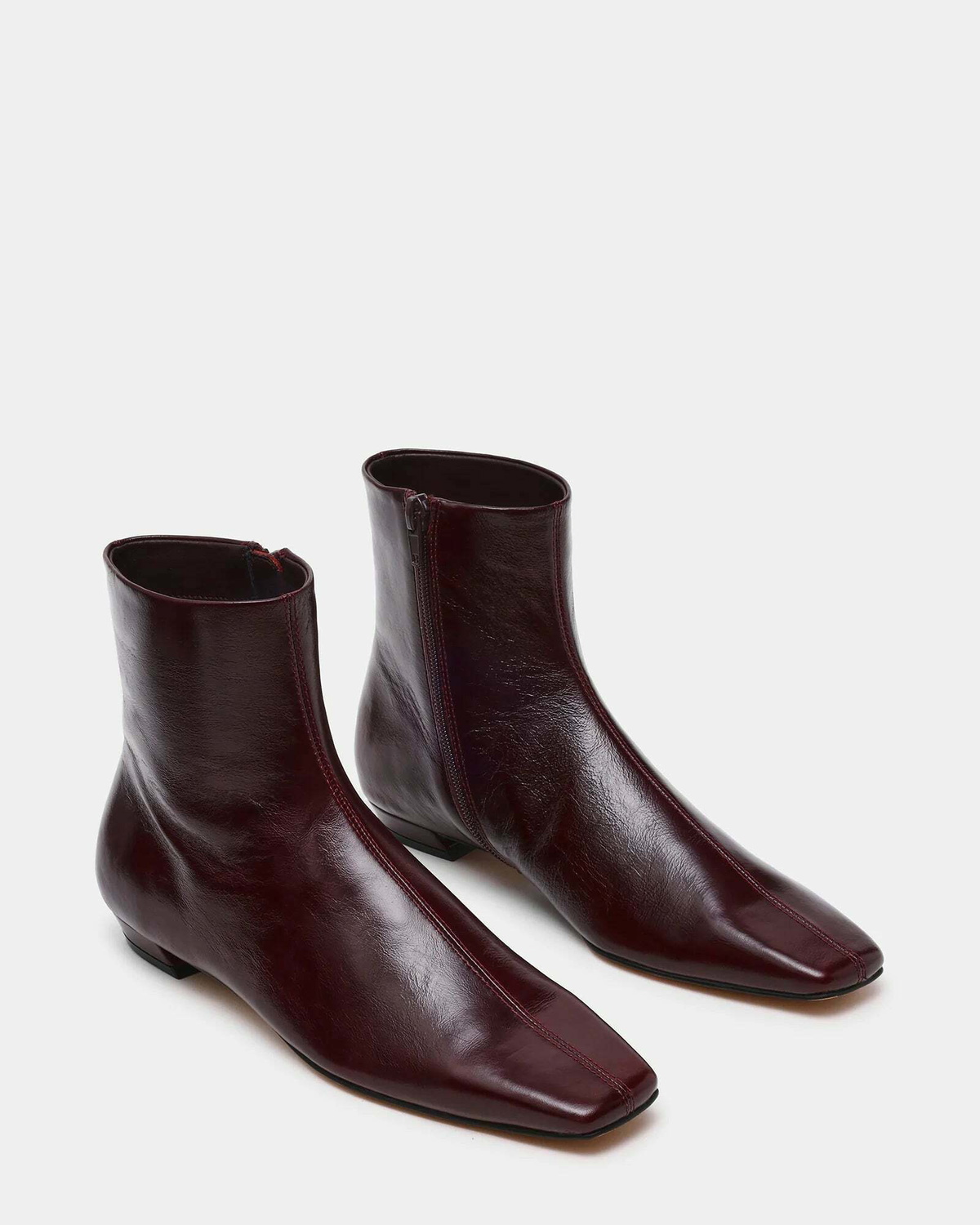 Steve Madden Zami Booties in Burgundy