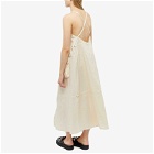Our Legacy Women's Parachute Maxi Dress in Pearl Beige