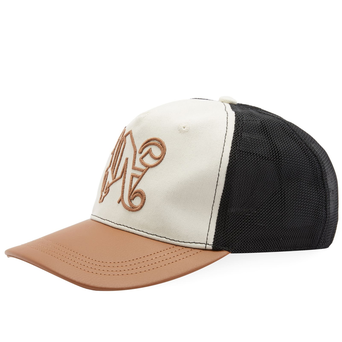 Palm Angels Logo Cap White Men's - US