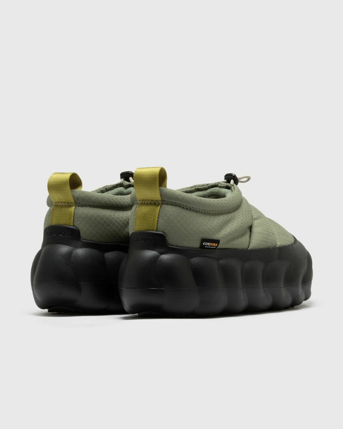 Crocs Overpuff Cordura Shorty Green Mens Lowtop