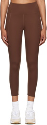 Girlfriend Collective Brown Compressive Leggings