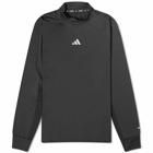 Adidas Running Men's Adidas Ultimate Long Sleeve T-Shirt in Black