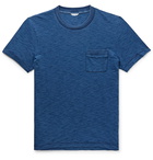 Orlebar Brown - Sammy II Slim-Fit Garment-Dyed Slub Cotton-Jersey T-Shirt - Blue